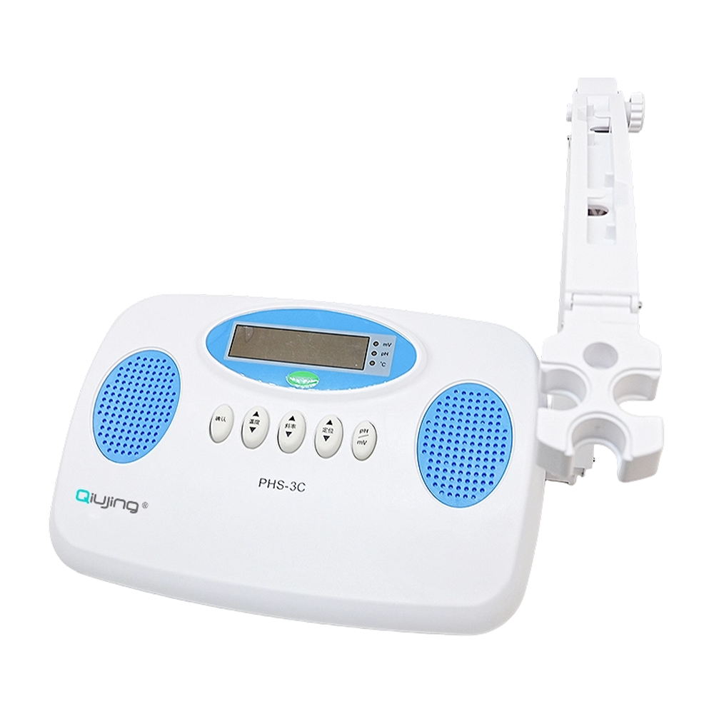 Qiujing IP54 pölytiivis langaton Bluetooth-lähetys 4 standardia, roisketiivis pöytätaso PH-mittari PHS-3C Qiujing IP54 pölytiivis langaton Bluetooth-lähetys 4 standardia, roisketiivis pöytätaso PH-mittari PHS-3C